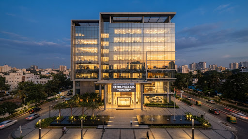 Modern corporate building in Bengaluru